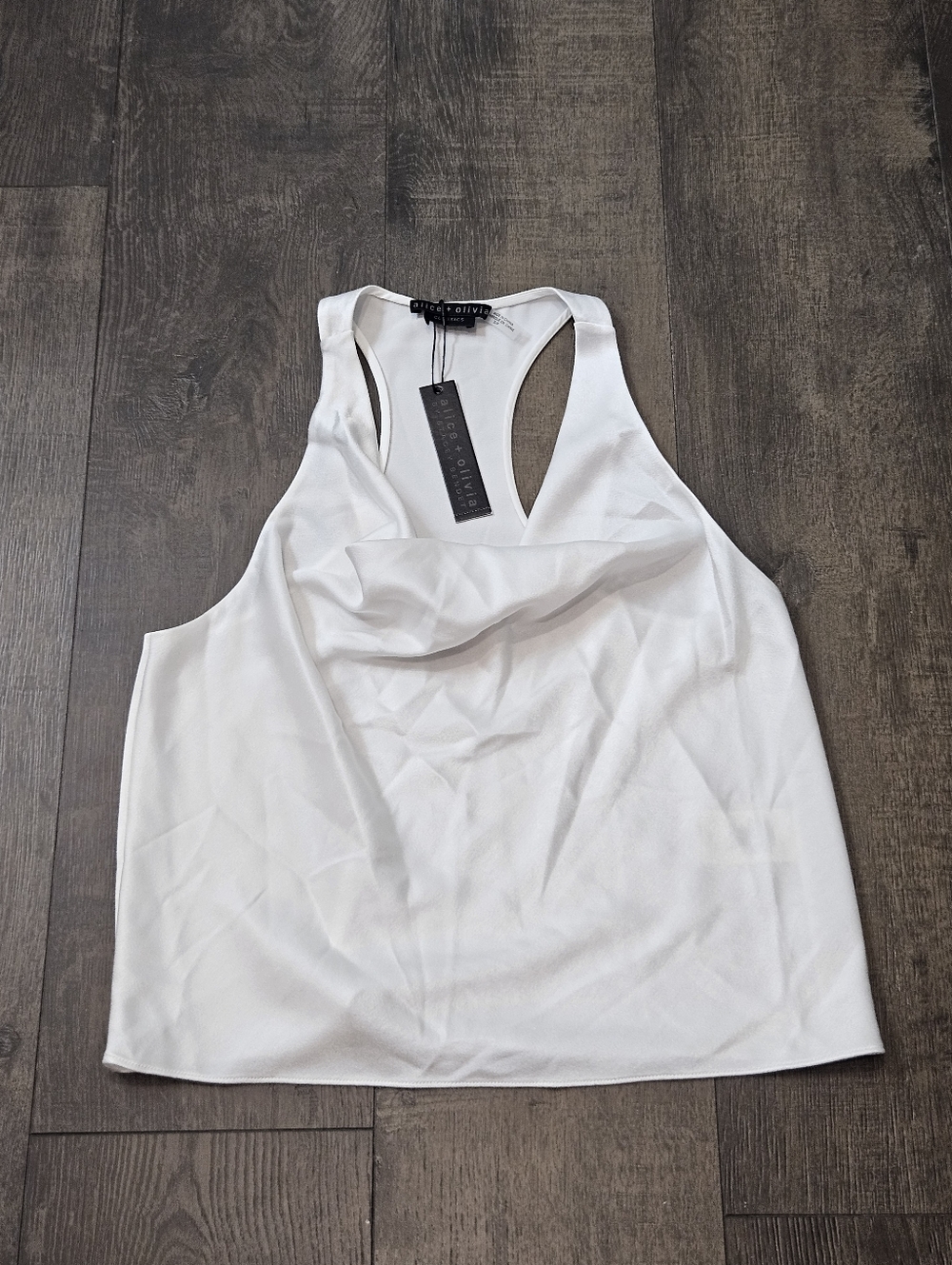 Alice + Olivia HARMON RACERBACK TANK